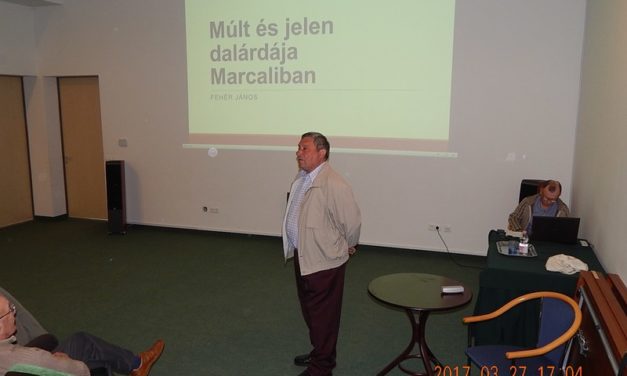 A   „Múlt  és  jelen Dalárdája  Marcaliban” c.  kiadvány  bemutatója