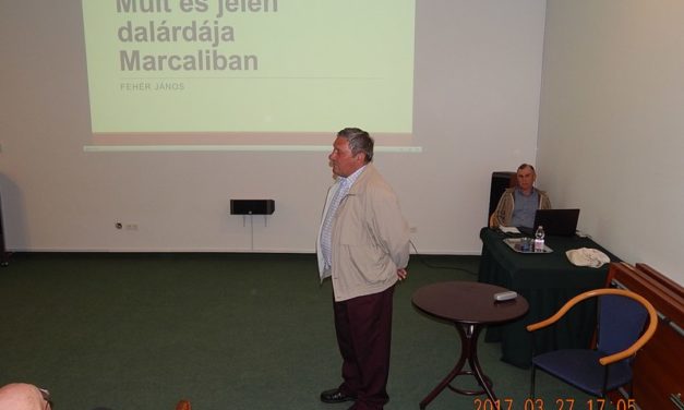 A   „Múlt  és  jelen Dalárdája  Marcaliban” c.  kiadvány  bemutatója