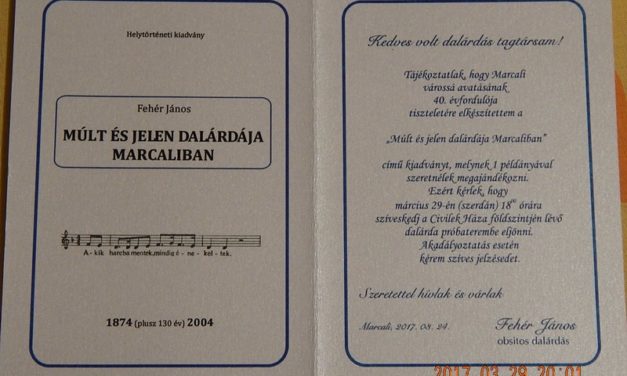 Régi  Dalárda  tagjaink  köszöntése.