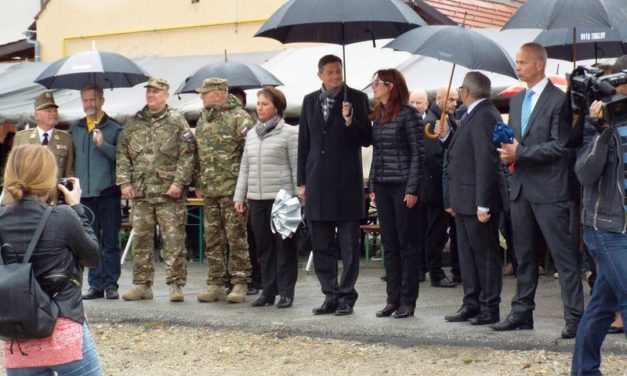 Szlovéniában  a  Marcali  Bajtársi  Egyesület  delegációja.