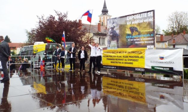Szlovéniában  a  Marcali  Bajtársi  Egyesület  delegációja.