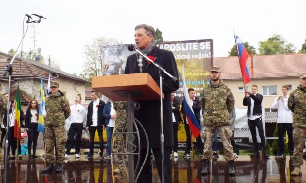Szlovéniában  a  Marcali  Bajtársi  Egyesület  delegációja.