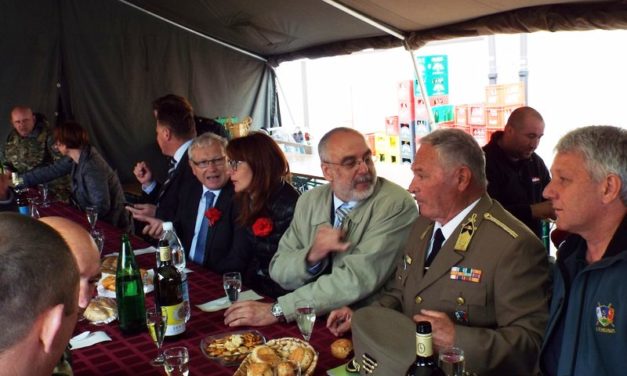 Szlovéniában  a  Marcali  Bajtársi  Egyesület  delegációja.