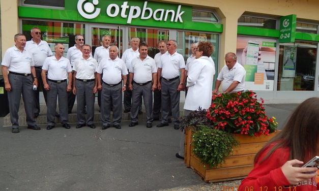 Boronkán  és  a fröccsfesztiválon  a  Marcali  Bajtársi  Dalárda