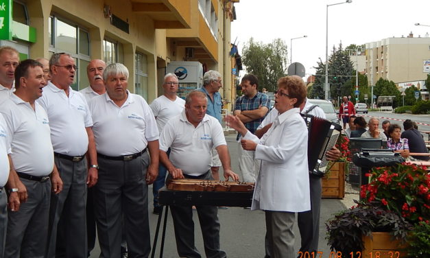 Boronkán  és  a fröccsfesztiválon  a  Marcali  Bajtársi  Dalárda