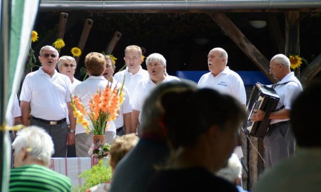 Mesztegnyőn  a  „Rétesfesztiválon”  szerepelt  a  Dalárda