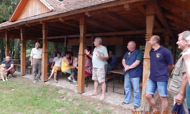 Családi piknik  a  Marcali Bajtársi  Egyesületnél,  Somogyfajszon
