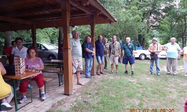 Családi piknik  a  Marcali Bajtársi  Egyesületnél,  Somogyfajszon