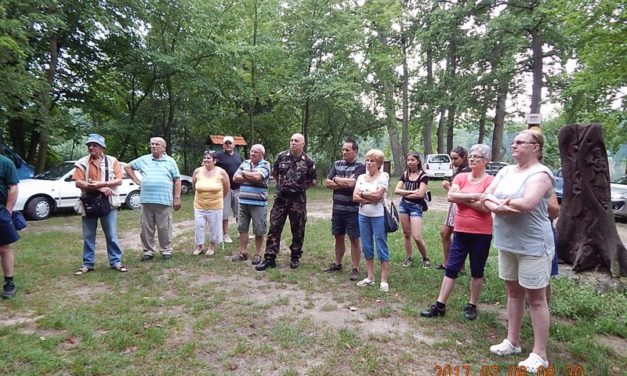 Családi piknik  a  Marcali Bajtársi  Egyesületnél,  Somogyfajszon