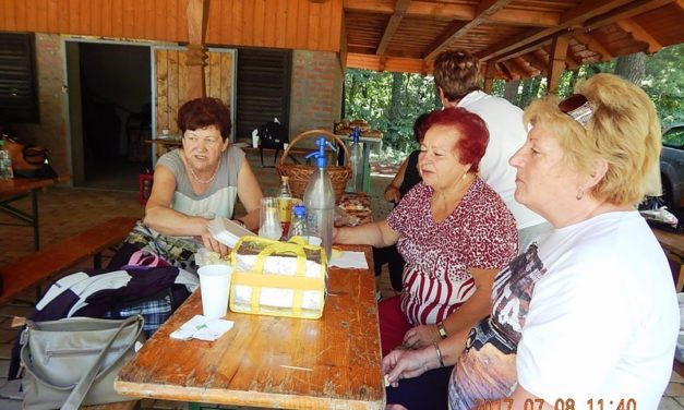 Családi piknik  a  Marcali Bajtársi  Egyesületnél,  Somogyfajszon