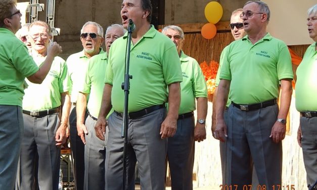 A  Gombai Forgatagon  lépett  fel a  Dalárda