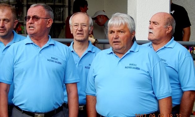 Bajtársi  Dalárda  a Horvátkuti Pinceszeren