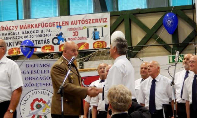 BEOSZ  Kórustalálkozó  és  Katonadal Fesztivál  2017.Marcali