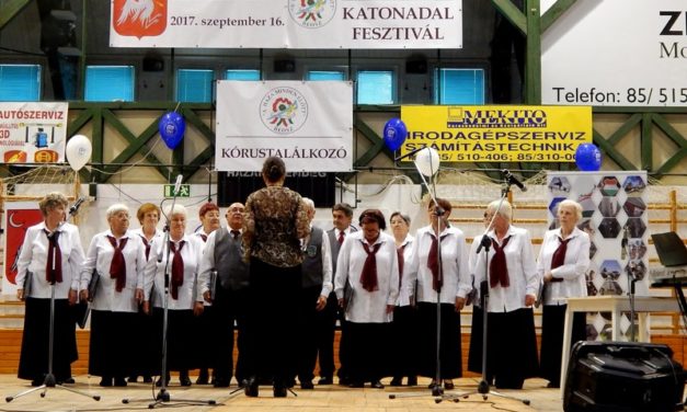 BEOSZ  Kórustalálkozó  és  Katonadal Fesztivál  2017.Marcali