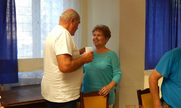 Elköszönés  Balogh Miklóstól, karnagyunktól