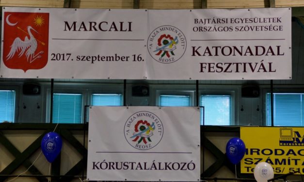 BEOSZ  Kórustalálkozó  és  Katonadal Fesztivál  2017.Marcali