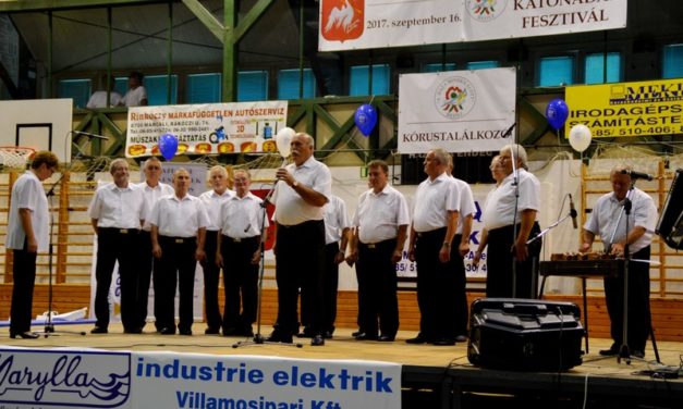 BEOSZ  Kórustalálkozó  és  Katonadal Fesztivál  2017.Marcali