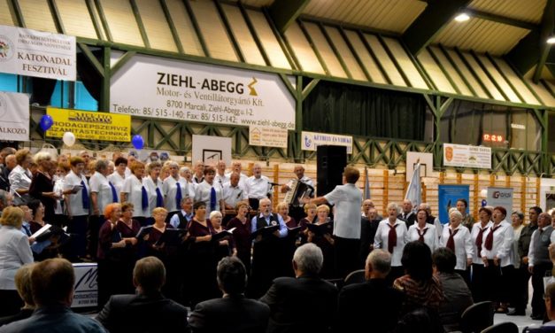 BEOSZ  Kórustalálkozó  és  Katonadal Fesztivál  2017.Marcali