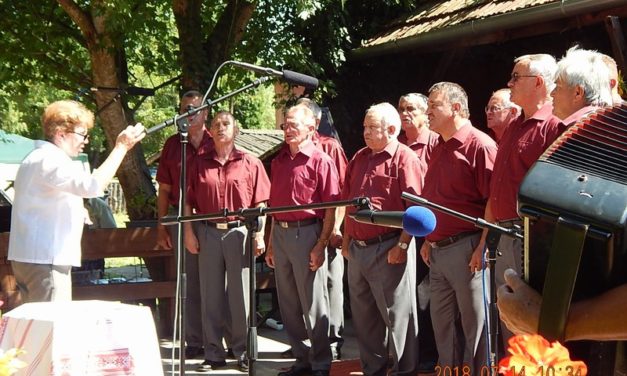Mesztegnyőn  és  Várvölgyön  a  Dalárda