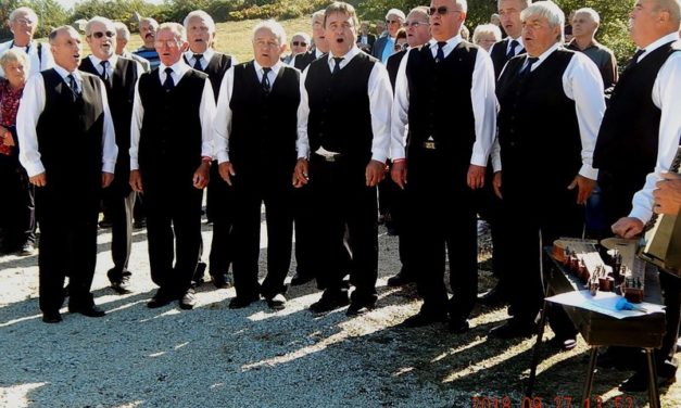 Pákozdon,  a  Nemzeti  Emlékhelyen a  Dalárda